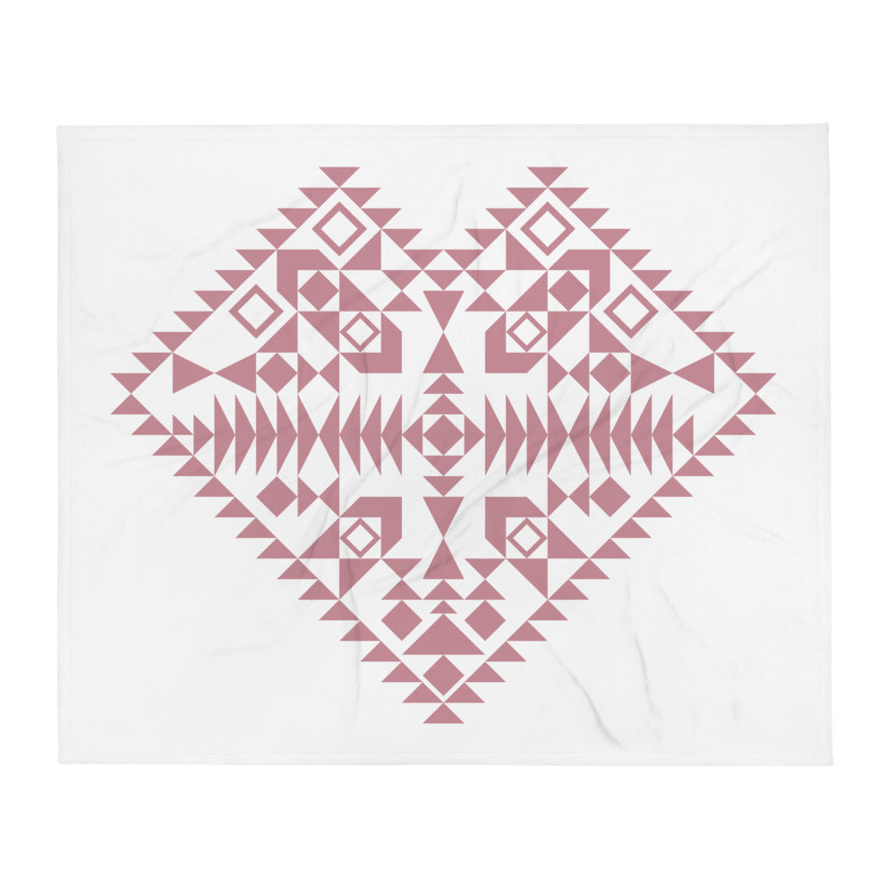 Pink aztec blanket new arrivals